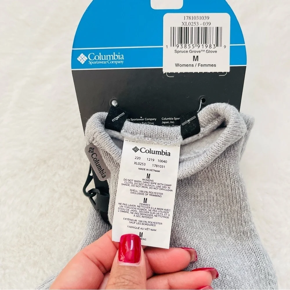 Women’s Columbia Gray Gloves